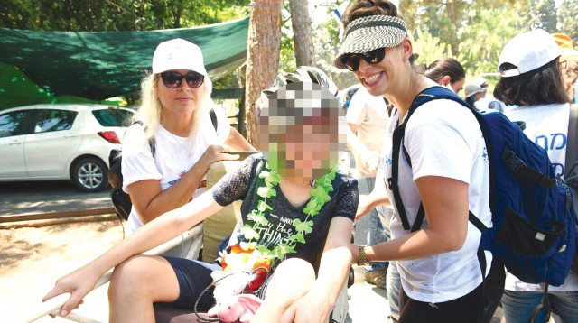 מחנה קיץ של עמותת "אתגרים", ארכיון (צילום: כפיר סיון)