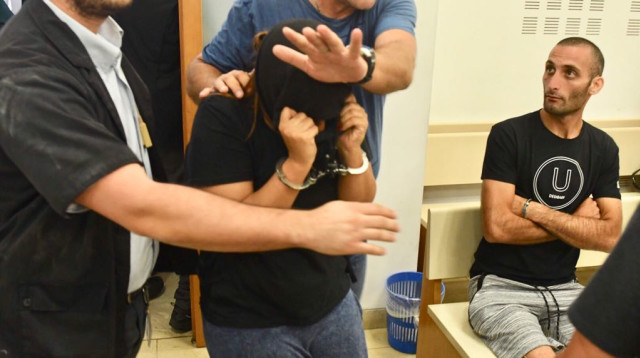 החשודה ברצח אופירה חיים (צילום: אבשלום ששוני)