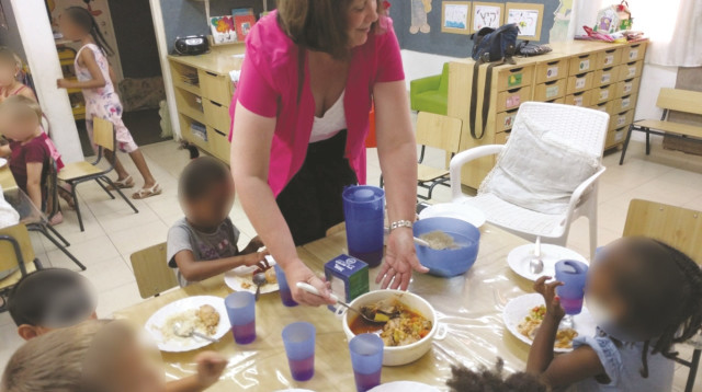 מועדונית של "אגודת יד ביד" (צילום: מינה גבע)