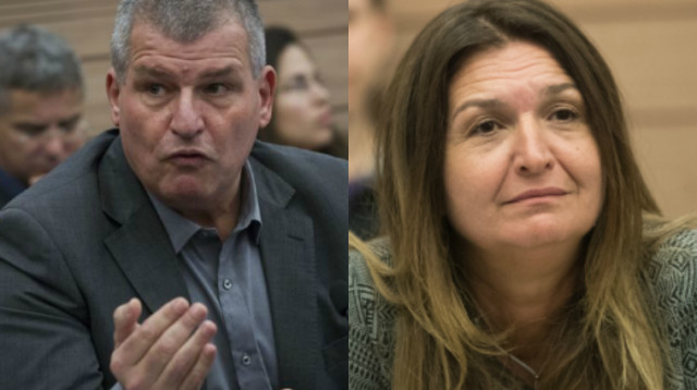 לאה פדידה, מיקי רוזנטל (צילום: יונתן זינדל, פלאש 90)