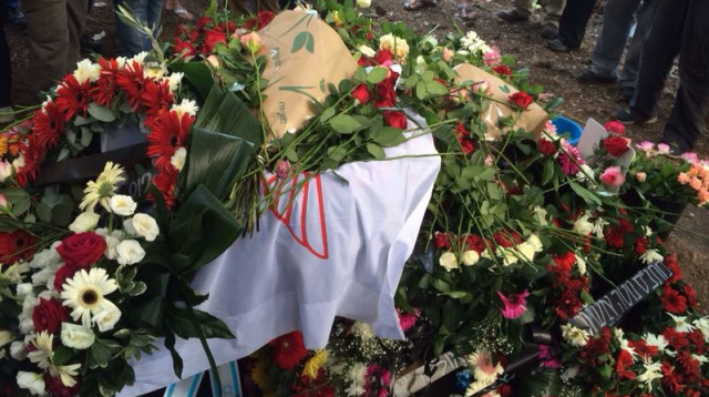 הלוויתו של סגן פז אליהו בקיבוץ עברון (צילום: נועם אמיר)