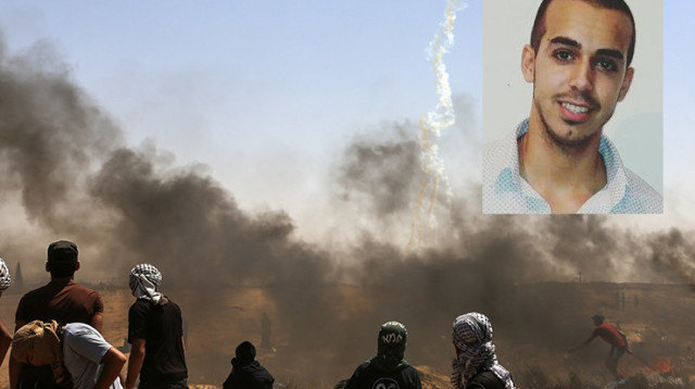 אביב לוי שנהרג מאש מחבלים בגבול רצועת עזה (צילום: פלאש 90,פייסבוק)