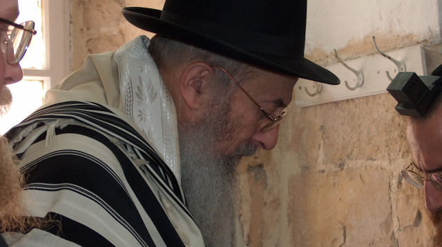 הרב צבי טאו (צילום: מיכאל יעקובסון)