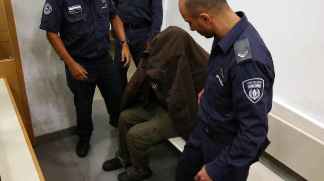 דוד חיים בבית המשפט  (צילום: דוברות בית המשפט)