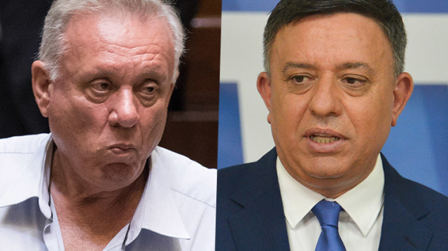 אבי גבאי, איתן ברושי (צילום: פלאש 90)