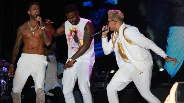 סטטיק ובן אל, ג'ייסון דרולו (צילום: אורן גולן)