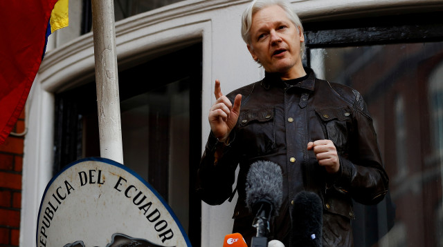 ג'וליאן אסאנג' (צילום: רויטרס)