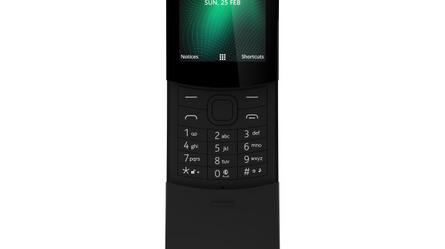 נוקיה 8110 בצבע שחור (צילום: יח"צ)
