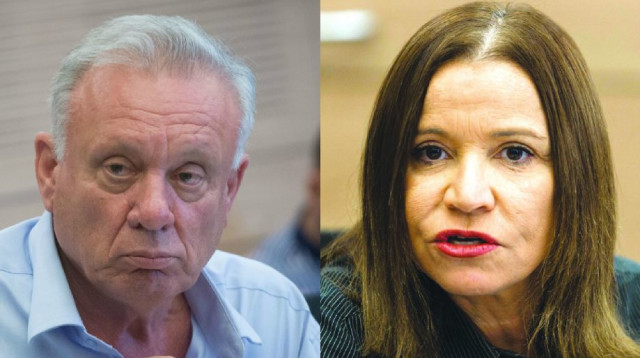 שלי יחימוביץ', איתן ברושי (צילום: מרים אלסטר, פלאש 90)