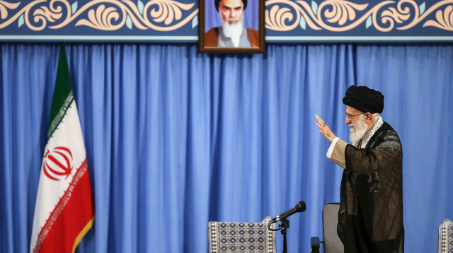 עלי חמינאי (צילום: AFP)