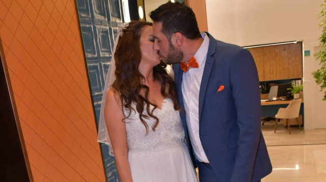 רלי לוי ואלדד זעירא (צילום: ניר פקין)