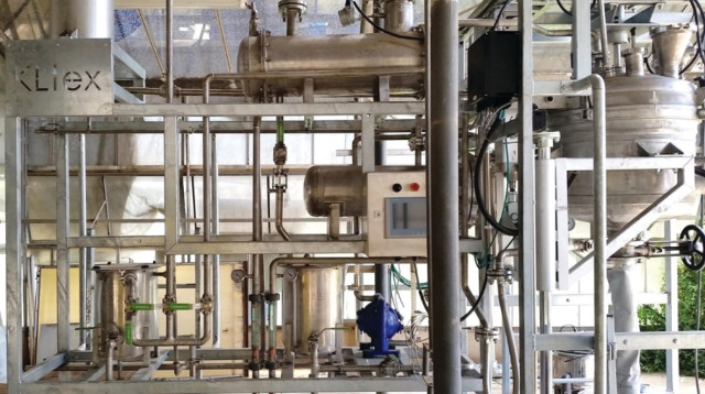 מתקן לניקוי קרקעות מזוהמות (צילום: צבי לודמר)