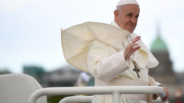 האפיפיור פרנציסקוס (צילום: רויטרס)