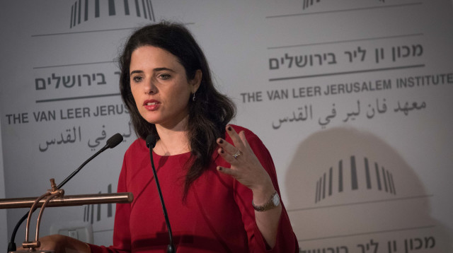 איילת שקד (צילום: יונתן זינדל, פלאש 90)