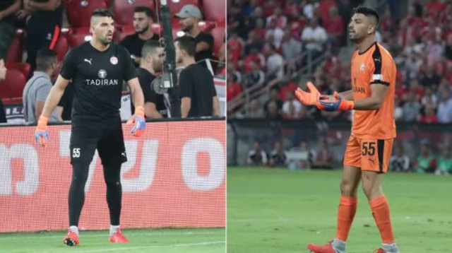 הרוש לפני ואחרי החלפת החולצה (צילום: דני מרון)