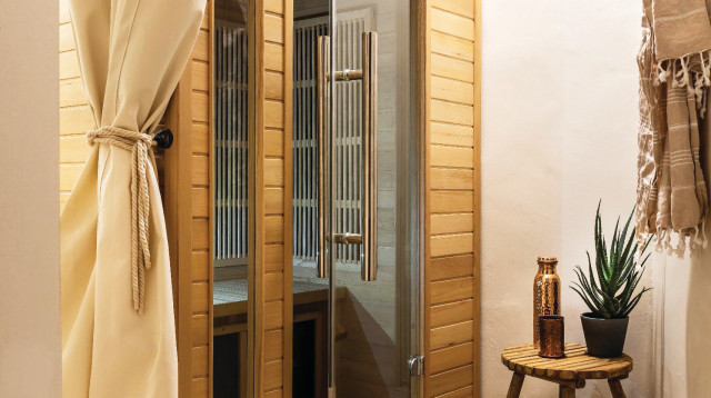 סאונת אינפרא אדום  (צילום: יונתן בן חיים)