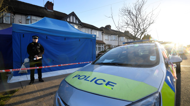 זירת הרצח של גלושקוב (צילום: רויטרס)