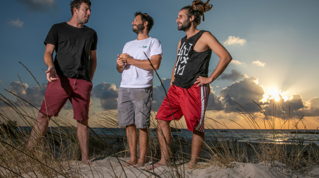 ליאור רומי, נחום לאמור-פרידמן ושי סיגלר (צילום: יוסי אלוני)