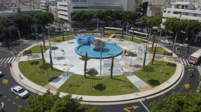 כיכר דיזנגוף המחודשת (צילום: אבשלום ששוני)