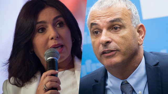 מירי רגב, משה כחלון (צילום: פלאש 90)