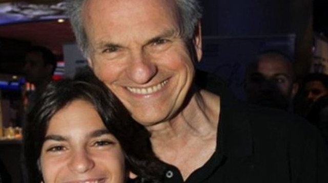 אבי נשר ובנו שנהרג בתאונה ארי (צילום: רפי דלויה)