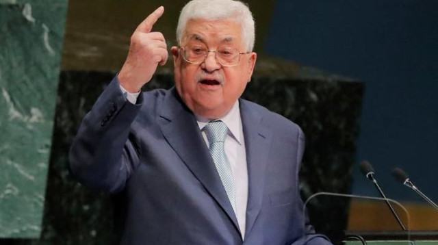 אבו מאזן בעצרת האו"ם (צילום: רויטרס)