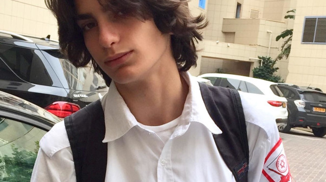 ארי נשר ז"ל במדי מד"א (צילום: באדיבות המשפחה)