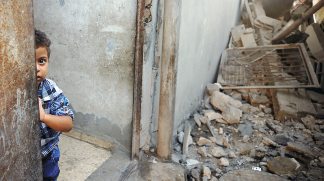 הריסות ברצועת עזה (צילום: רויטרס)