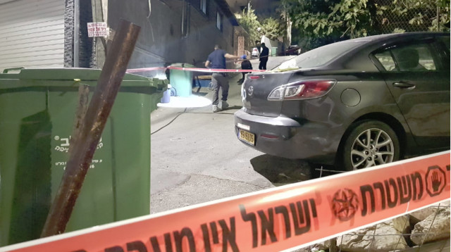 זירת הרצח הכפול בכפר ראמה (צילום: משטרת ישראל)