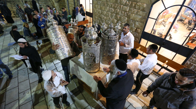 שמחת תורה  (צילום: דוד כהן, פלאש 90)