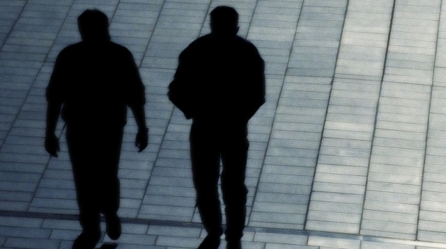 צלליות של גברים, אילוסטרציה (צילום: istockphoto)