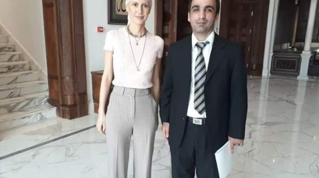 אסמה אסד (צילום: רשתות חברתיות)