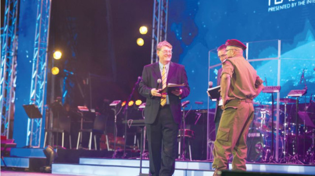 דיוויד פרסונס (צילום: השגרירות הנוצרית הבינלאומית)