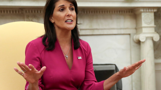 ניקי היילי (צילום: רויטרס)