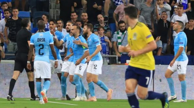 נבחרת ישראל (צילום: ערן לוף)