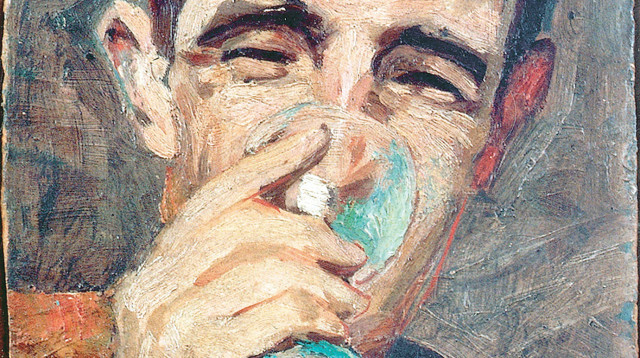 דיוקן עצמי של נחום גוטמן (צילום: מוזיאון נחום גוטמן לאומנות)