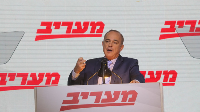 שטייניץ בכנס מעריב (צילום: מרק ישראל סלם)