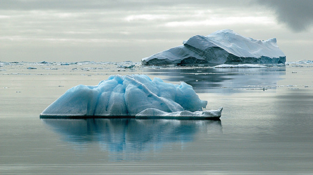 קרחון נמס (צילום: אינג אימג')