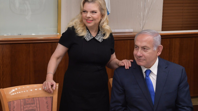 בנימין נתניהו, שרה נתניהו (צילום: עמוס בן גרשום, לע"מ)
