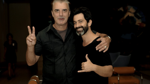 יהודה לוי, כריס נות' (צילום: רן מנדלסון)