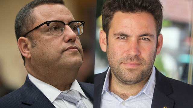 משה ליאון, עופר ברקוביץ' (צילום: מרק ישראל סלם,פלאש 90)