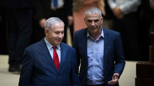 משה כחלון, בנימין נתניהו (צילום: הדס פרוש, פלאש 90)