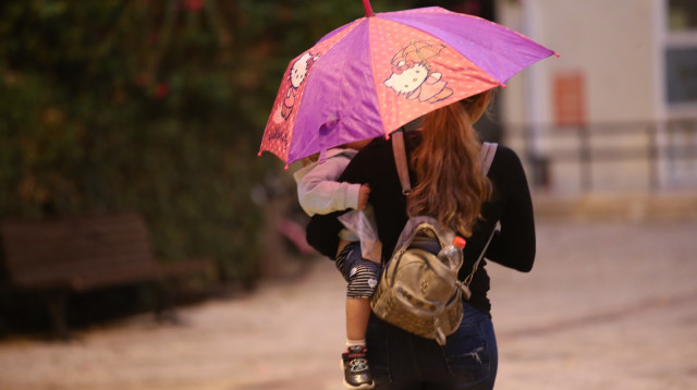 גשם (צילום: אלוני מור)