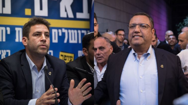 משה ליאון, עופר ברקוביץ (צילום: פלאש 90)