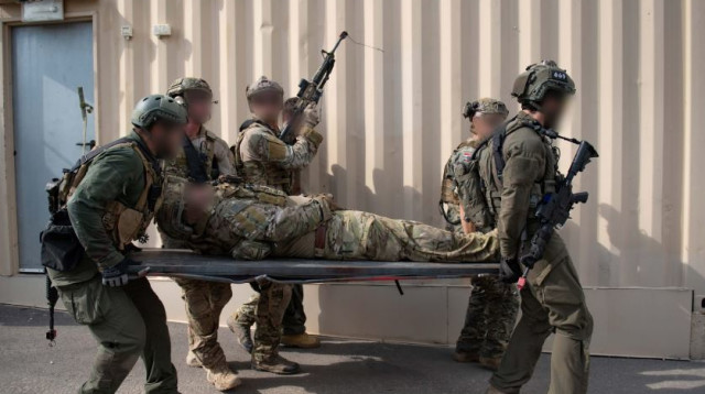 תרגיל SKY ANGELS (צילום: דובר צה"ל)