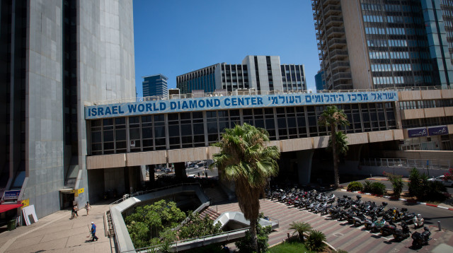 הבורסה ליהלומים ברמת גן (צילום: מרים אלסטר, פלאש 90)