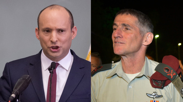 יאיר גולן, נפתלי בנט (צילום: פלאש 90)