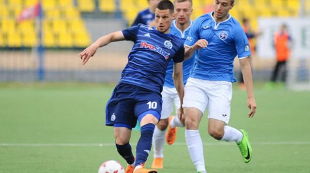 אורוש ניקוליץ' (צילום: האתר הרשמי של דינמו מינסק)