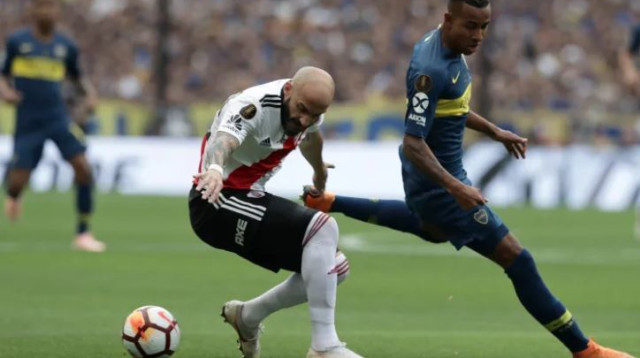 שחקני בוקה וריבר (צילום: AFP)