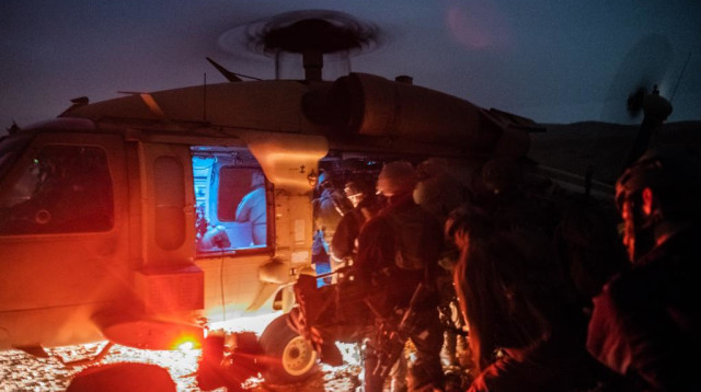 לוחמי עוצבת הקומנדו במהלך תרגיל (צילום: דובר צה"ל)